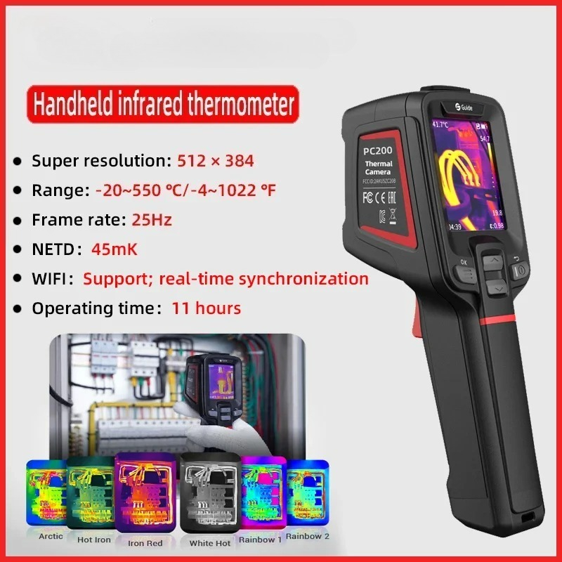 Thermal Imaging Camera 256X192 - Telecamera termica 256x192 512X384 Super IR