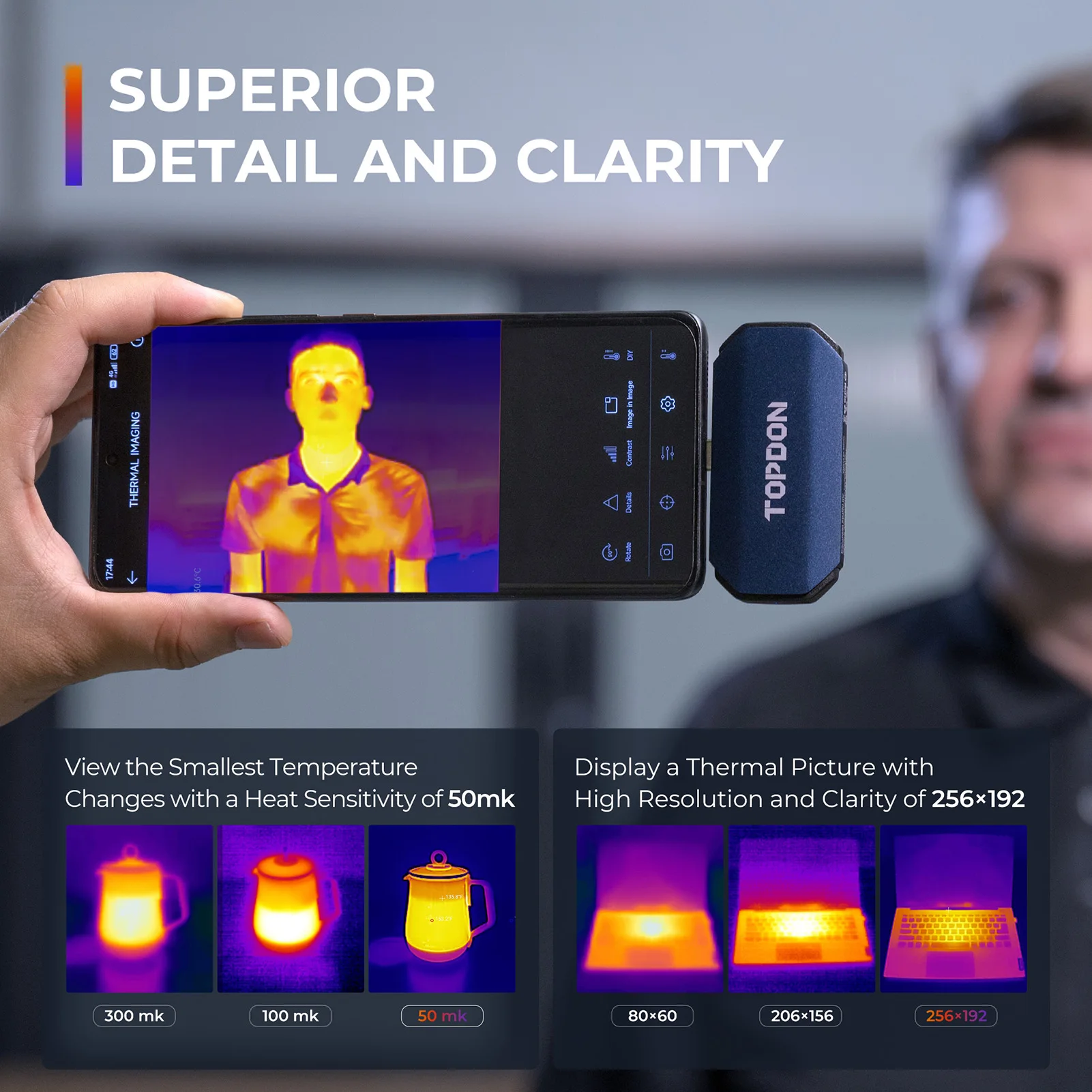 TOPDON TC001 Termocamera a Inf - Topdon Tc001 Thermal Camera recensione e prezzo