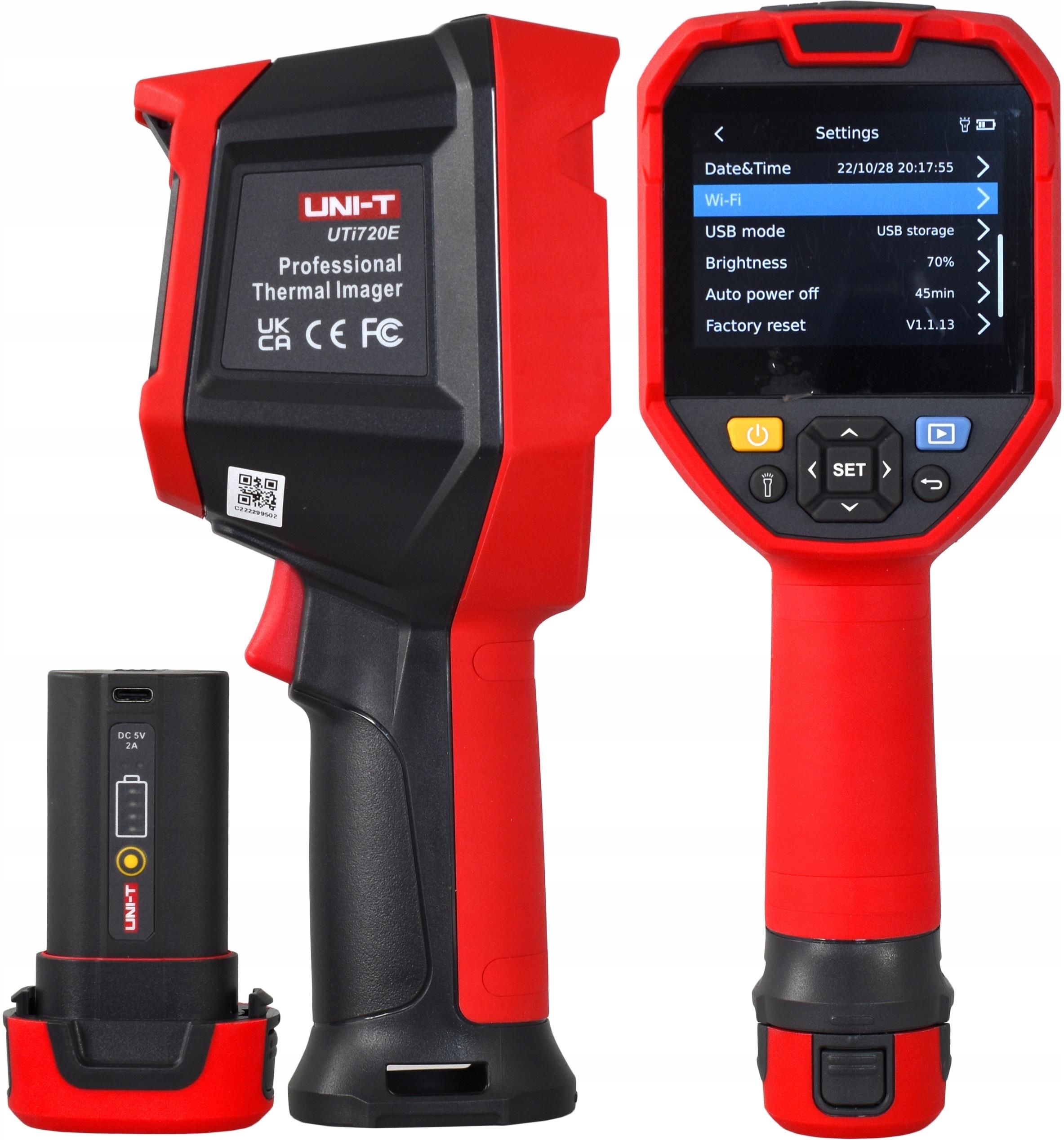 Termocamera WiFi UNI-T UTi720E - Thermal Imaging Camera 256X192 recensione e prezzo